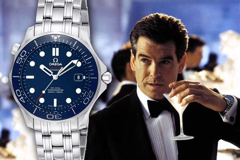 pierce brosnan james bond omega watch|James Bond Omega Watch review.